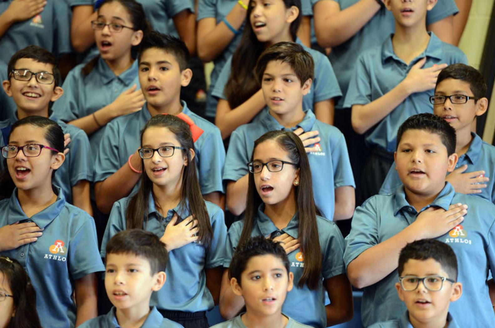 Brownsville Students Honor Local First Responders At September 11th Remembrance Ceremony - Athlos Academies