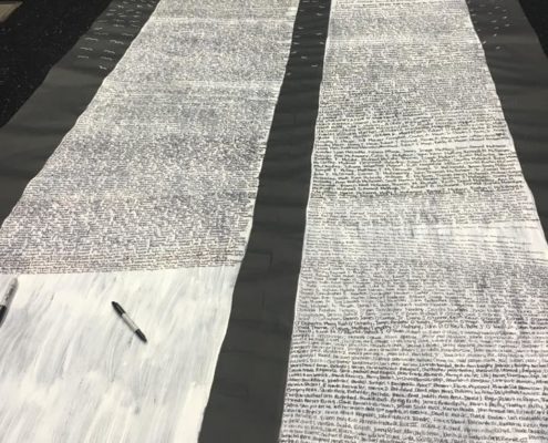9/11 commemoration poster